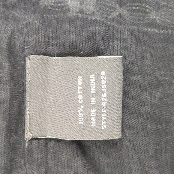 Jump Women's Dress Size 12 Black White Embroidered Shift Lined Short Sleeve NEW - Picture 9 of 10